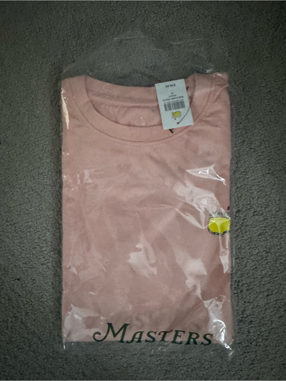 2026 Masters past champions Graphic Tee - new in package - peach color